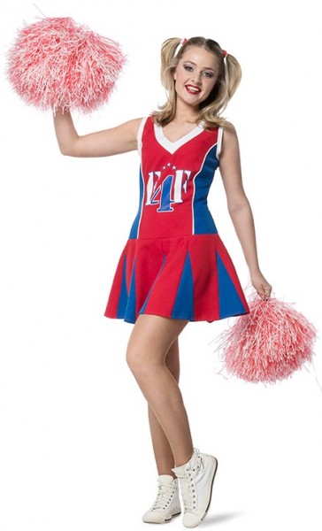 High school cheerleader damer kostume