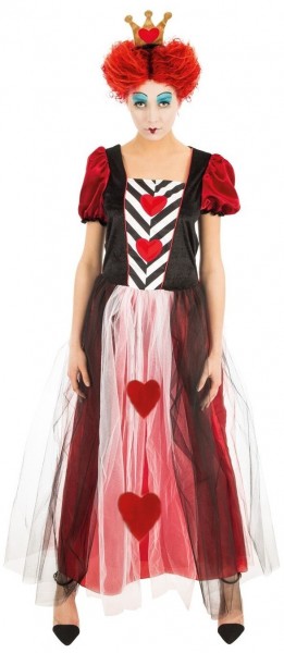 Queen of Hearts costume for women