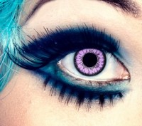 Preview: Bright Purple Annual Contact Lenses