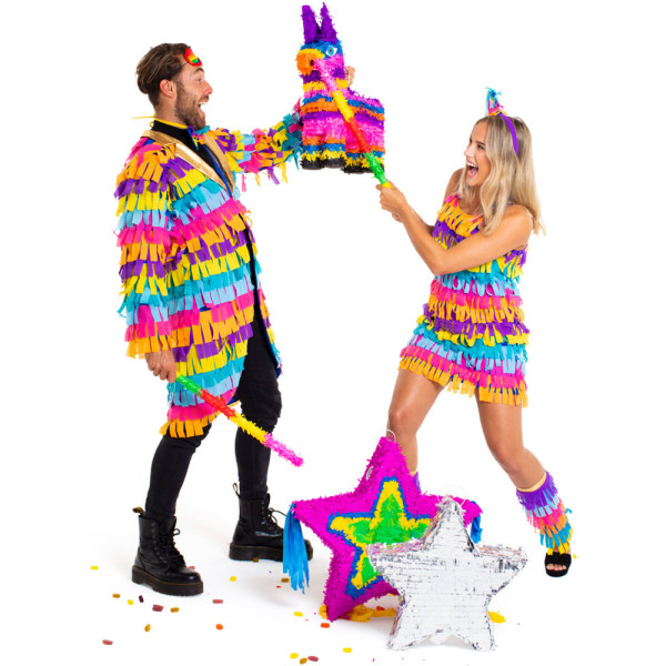 Lustiges Piñata Damenkostüm 5