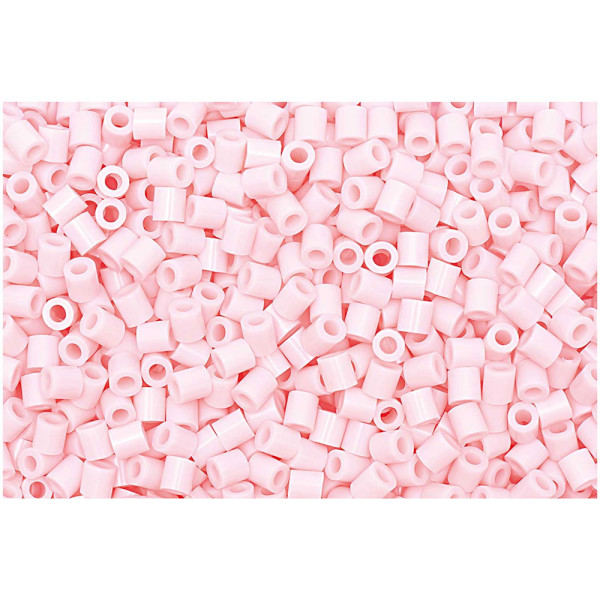 Jernperler lyserøde 1000 stykker