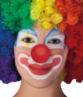 Klassisk clownnäsa gjord av skumgummi