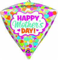 Fröhlichen Muttertag Diamondz Ballon