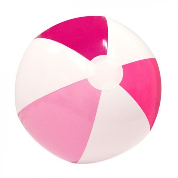 Pallone da spiaggia gonfiabile rosa 33 cm