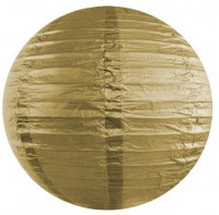 Lantern Lilly gold 35cm