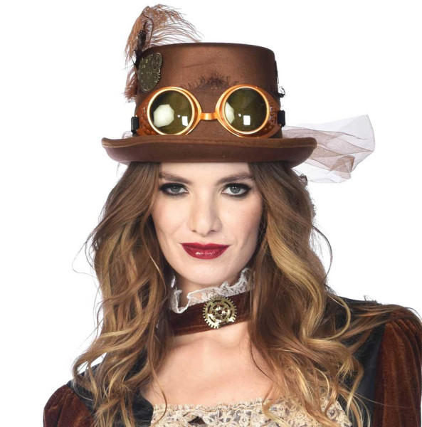 Sombrero de copa Steampunk Melissa