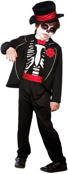 Day of the Dead Skeleton Child Costume