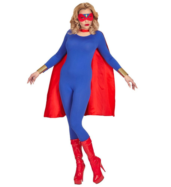 Superheld Blitzschnell Unisex Umhang mit Augenmaske 4