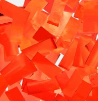 Förhandsgranskning: Festpopper rött konfetti regn