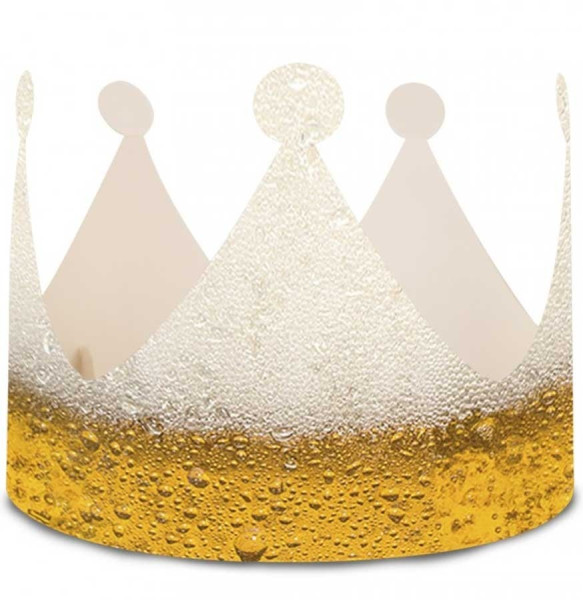 Zabawna korona piwa