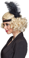 Preview: 1920's Charleston wig with headdress