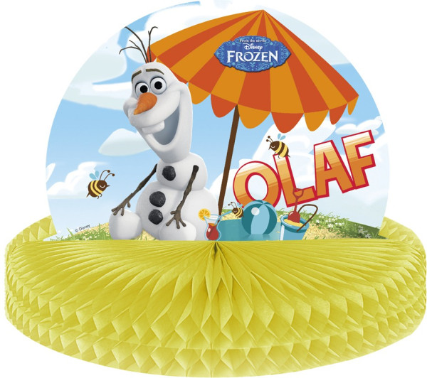 Olaf's summer fun honeycomb ball display 30 x 30cm