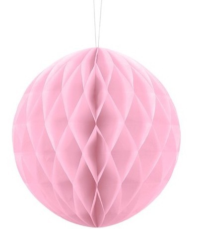 Honeycomb ball Lumina light pink 20cm