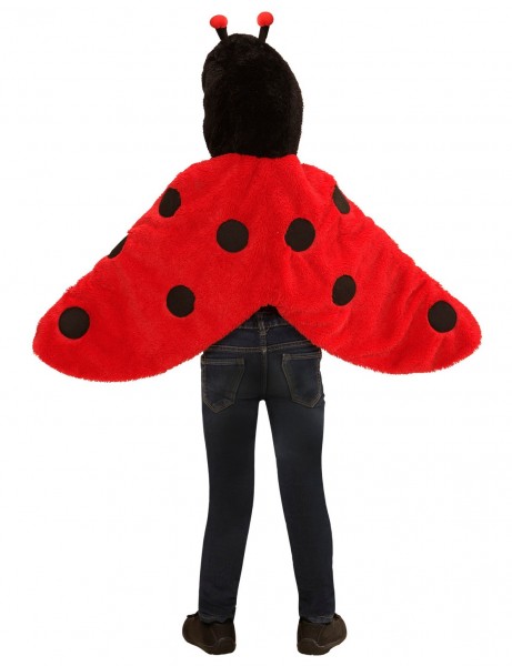 Capa con capucha marino ladybug para niño