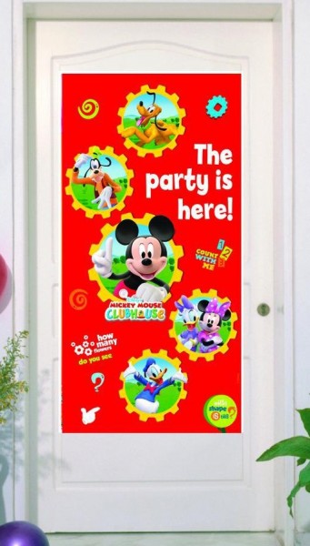 Mickey Mouse Clubhouse dørplakat