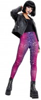 Space print leggings for women