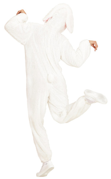 Fluffy bunny jumpsuit hvid 4