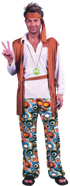 Cool costume hippie Freddy