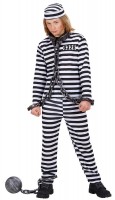 Anteprima: Costume per bambini a righe piccole Convict