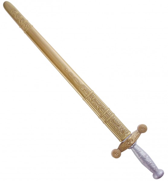 Silber-Goldenes Ritterschwert 75cm
