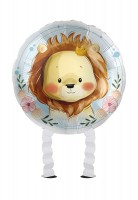 Mini lion Airwalker foil balloon 43cm