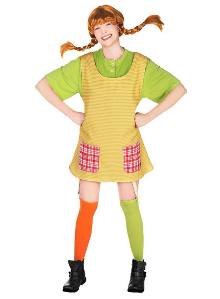 Pippi Langstrømpe kostume til kvinder