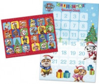 Anteprima: Calendario dell'Avvento con adesivi natalizi Paw Patrol