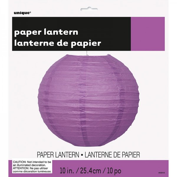 Lampion Lantern Partynight Purple 25cm 2