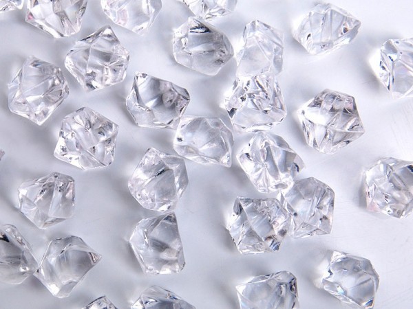 40 pierres de cristal décoratives 14 x 11mm 3