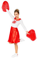 Voorvertoning: Deluxe cheerleader dameskostuum Sandy Grease