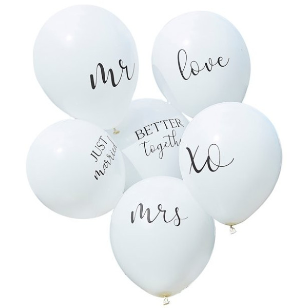 6 Best Day Luftballons 30cm