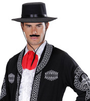 Oversigt: Gaucho filt hat i sort
