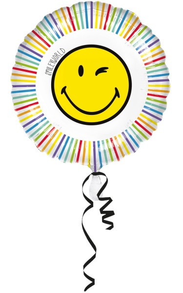 Balon foliowy Uśmiech do Świata 45cm