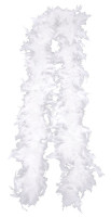 Boa de plumas Hollywood blanca 1.8m
