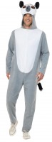 Preview: Lemur Julian plush costume unisex