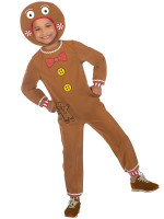 Preview: Gingerbread man costume for children
