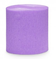 Vista previa: Papel crepé violeta de 10 m, 4 partes