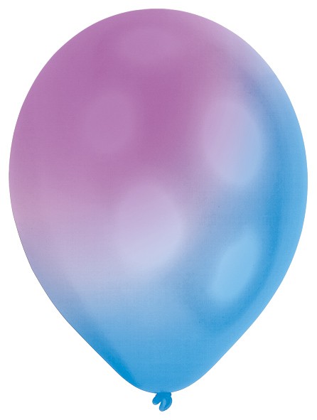 5er Set LED Luftballons Bunt 24h Brenndauer 5