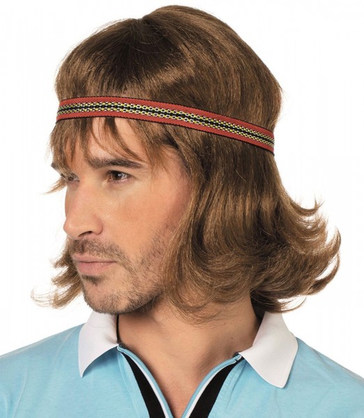 70s wig with headband