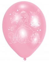 Vorschau: 6 Ballons Prinzessin Sofia die Erste