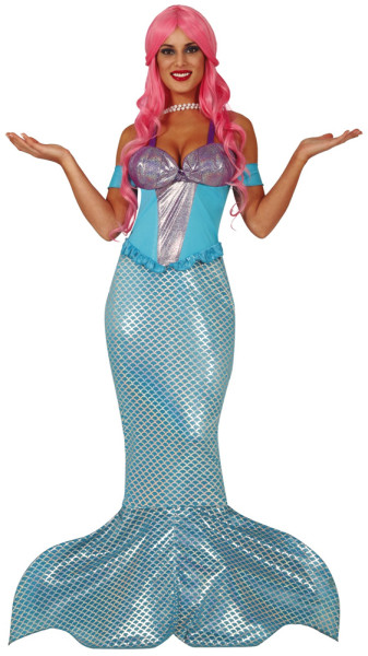 Elegante costume da sirena per donna