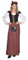Schotten Lady Kostüm elegant