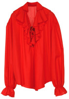 Preview: Red pirate lady blouse Sila