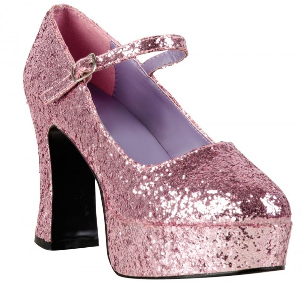 Zapatos de salón con plataforma Glamour Night Rosa 3