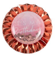 Vista previa: Broche de oro rosa Mi cumpleaños