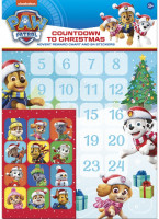Oversigt: Paw Patrol Juleklistermærker Adventskalender