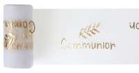 Aperçu: Tissu tulle Sainte Communion 10m x 8cm