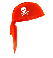 Pirate cap bandana red