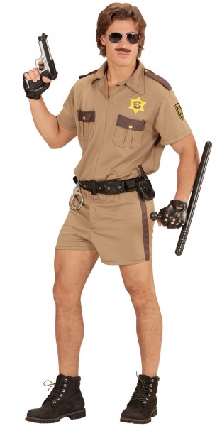 Disfraz de policía de California para hombre