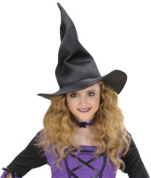 Vista previa: Sombrero disfraz de bruja para niños